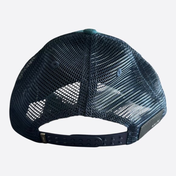 Amiri Blue & White MA Logo Kids Trucker Hat - Picture 3 of 7